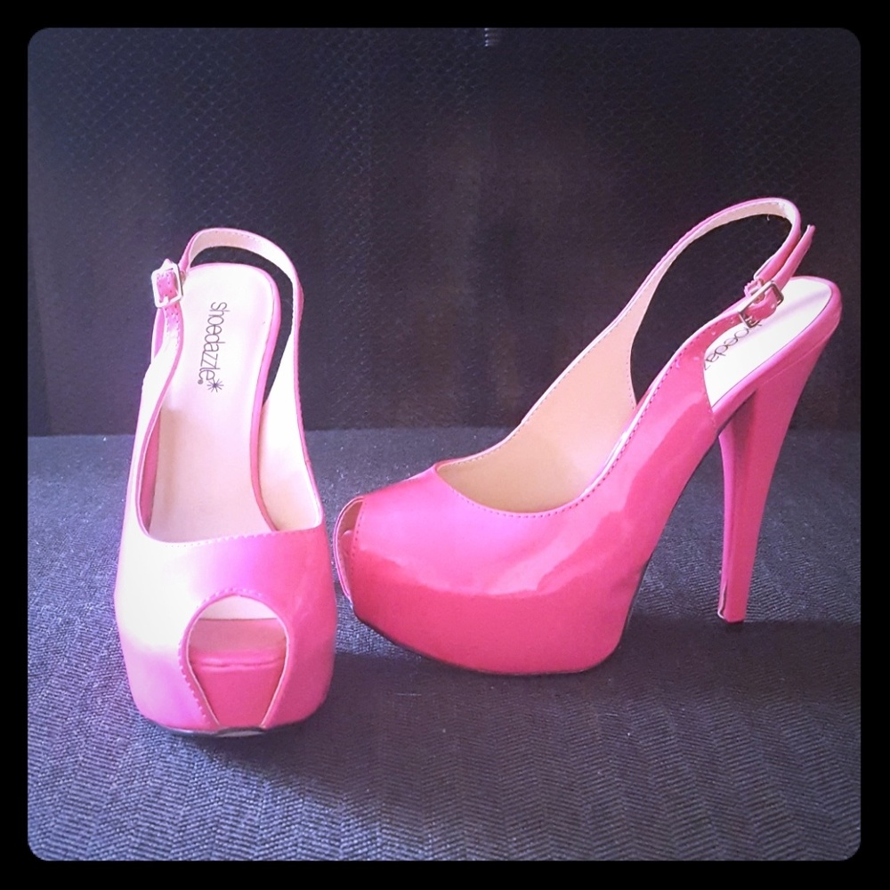 Barbie Pink, Peep Toe Pumps